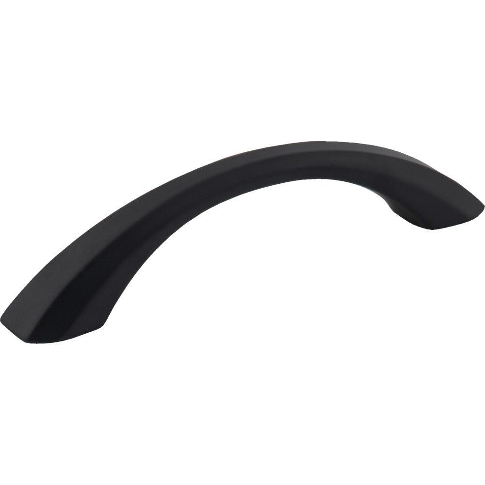 Jeffrey Alexander 678-96MB matte black cabinet drawer pull