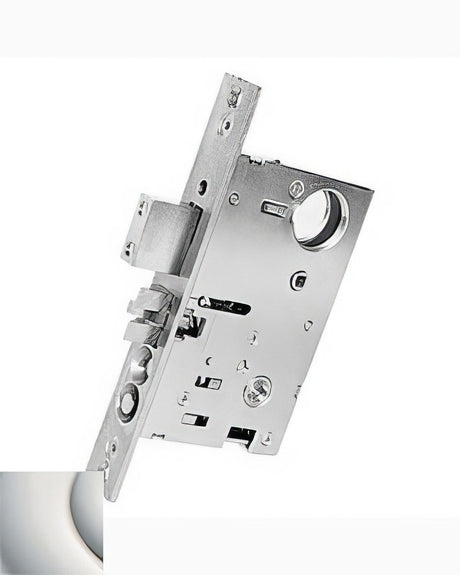 Baldwin 6812055R lifetime polished nickel mortise lock