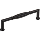 Jeffrey Alexander 686-128MB matte black cabinet drawer pull