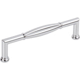 Jeffrey Alexander 686-128PC polished chrome cabinet drawer pull