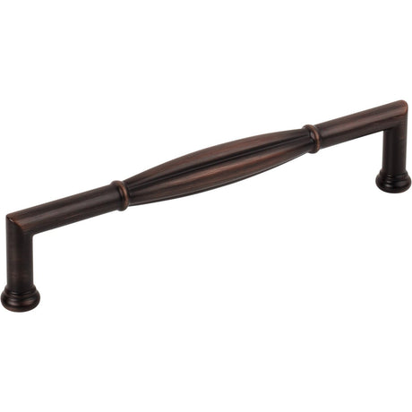 Jeffrey Alexander 686-160DBAC brushed oil rubbed bronze cabinet drawer pull