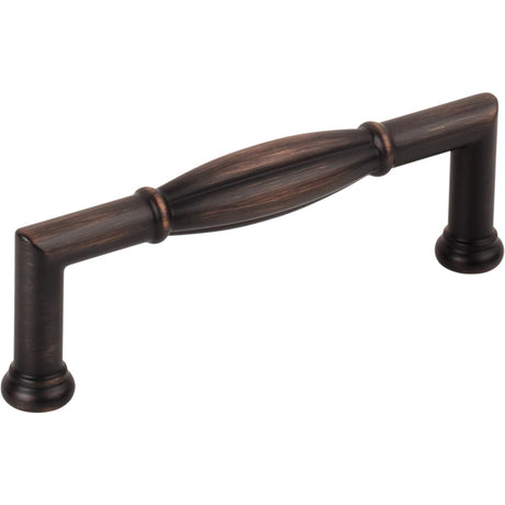 Jeffrey Alexander 686-96DBAC brushed oil rubbed bronze cabinet drawer pull