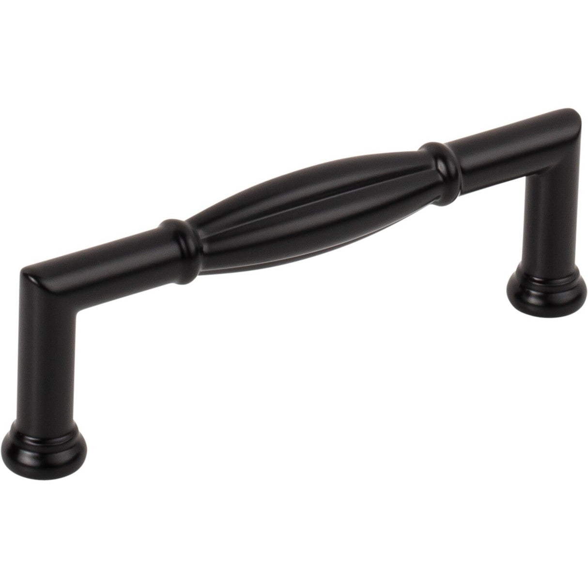 Jeffrey Alexander 686-96MB matte black cabinet drawer pull