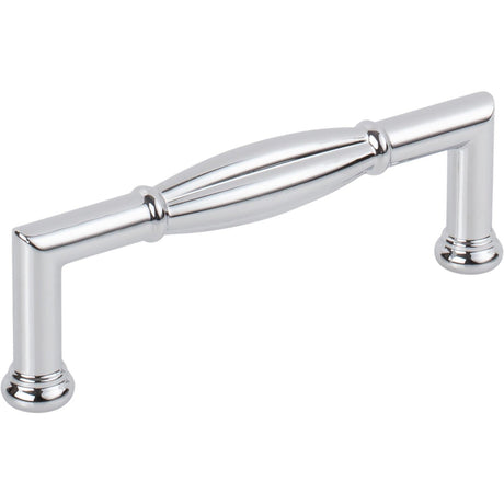 Jeffrey Alexander 686-96PC polished chrome cabinet drawer pull