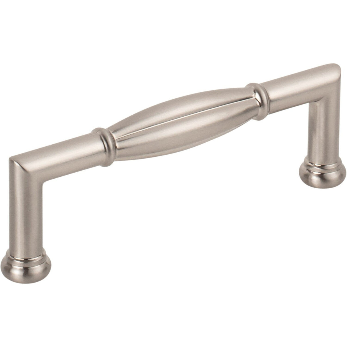 Jeffrey Alexander 686-96SN satin nickel cabinet drawer pull