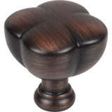 Jeffrey Alexander 686L-DBAC brushed oil rubbed bronze cabinet knob