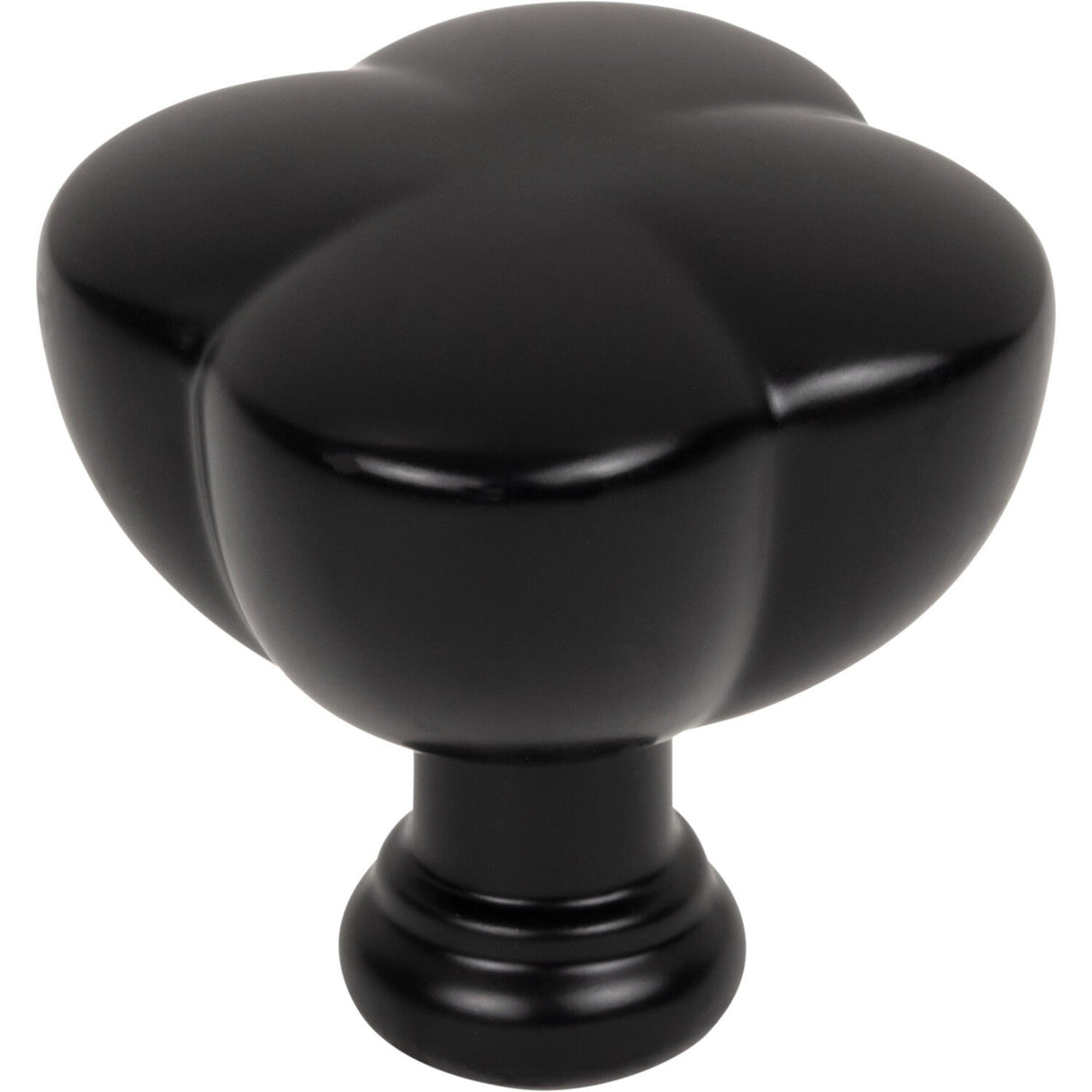 Jeffrey Alexander 686L-MB matte black cabinet knob