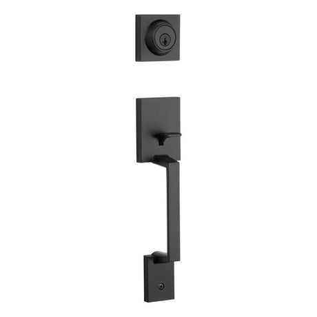Kwikset 687AMDLIP Amador Single Cylinder Exterior Handleset SmartKey in Satin Chrome