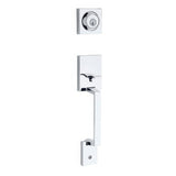 Kwikset 687AMDLIP-26DS.DS satin chrome single cylinder handleset