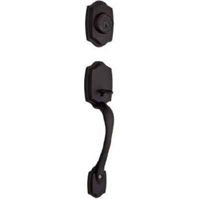 Kwikset 689BWLIP-26DS satin chrome double cylinder handleset