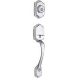 Kwikset 689BWLIP-26D satin chrome double cylinder handleset