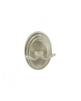 Better Home Products 6902SN Nob Hill Double Robe Hook Satin Nickel