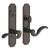Baldwin 6942402FD distressed oil rubbed bronze handleset trim pack