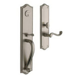 Baldwin 6963056RENT lifetime satin nickel handleset trim pack