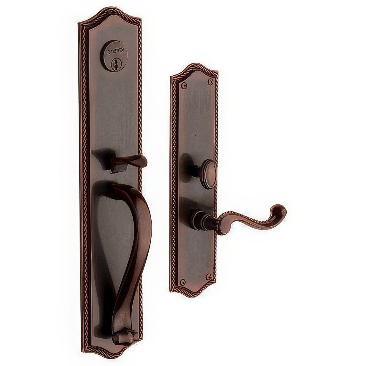 Baldwin 6963112RFD venetian bronze handleset trim pack