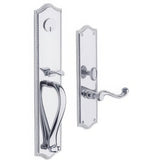 Baldwin 6963260RENT polished chrome handleset trim pack