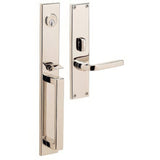 Baldwin 6976055LFD lifetime polished nickel dummy handleset