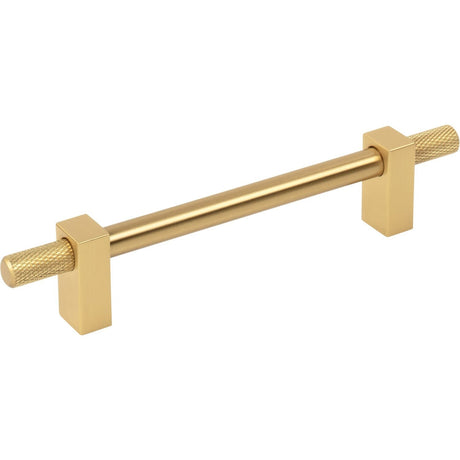 Jeffrey Alexander 698-128BG brushed gold cabinet drawer pull