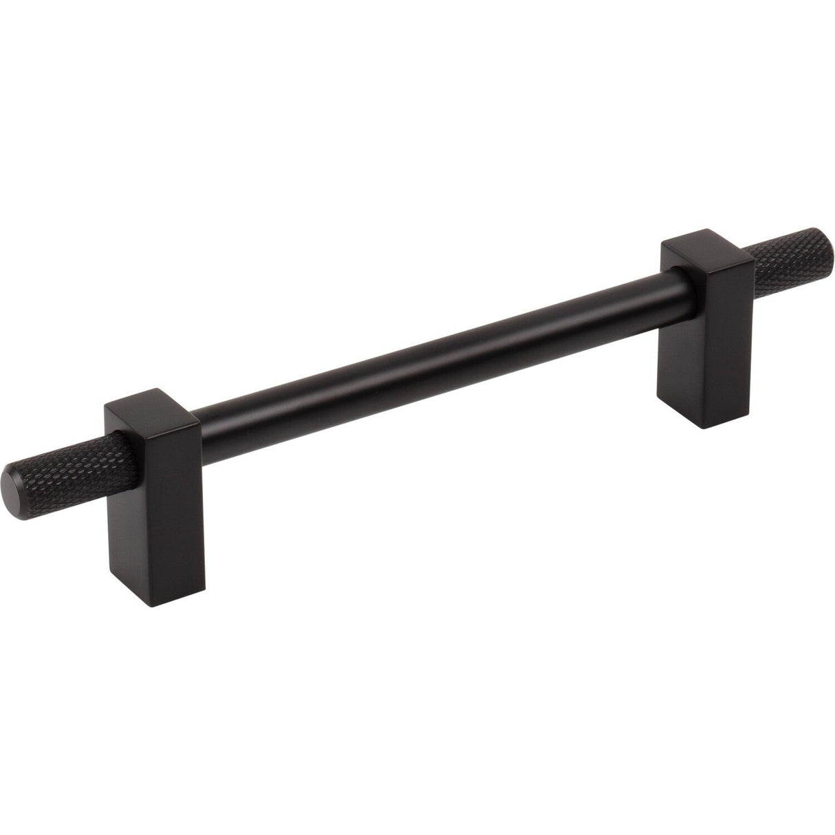 Jeffrey Alexander 698-128MB matte black cabinet drawer pull
