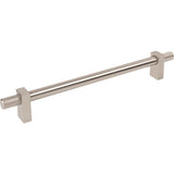 Jeffrey Alexander 698-18SN satin nickel cabinet pull / appliance pull