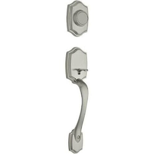 Kwikset 699BWLIP-3 polished brass dummy handleset