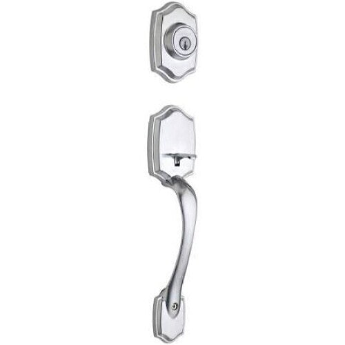 Kwikset 699BWLIP-26D satin chrome dummy handleset