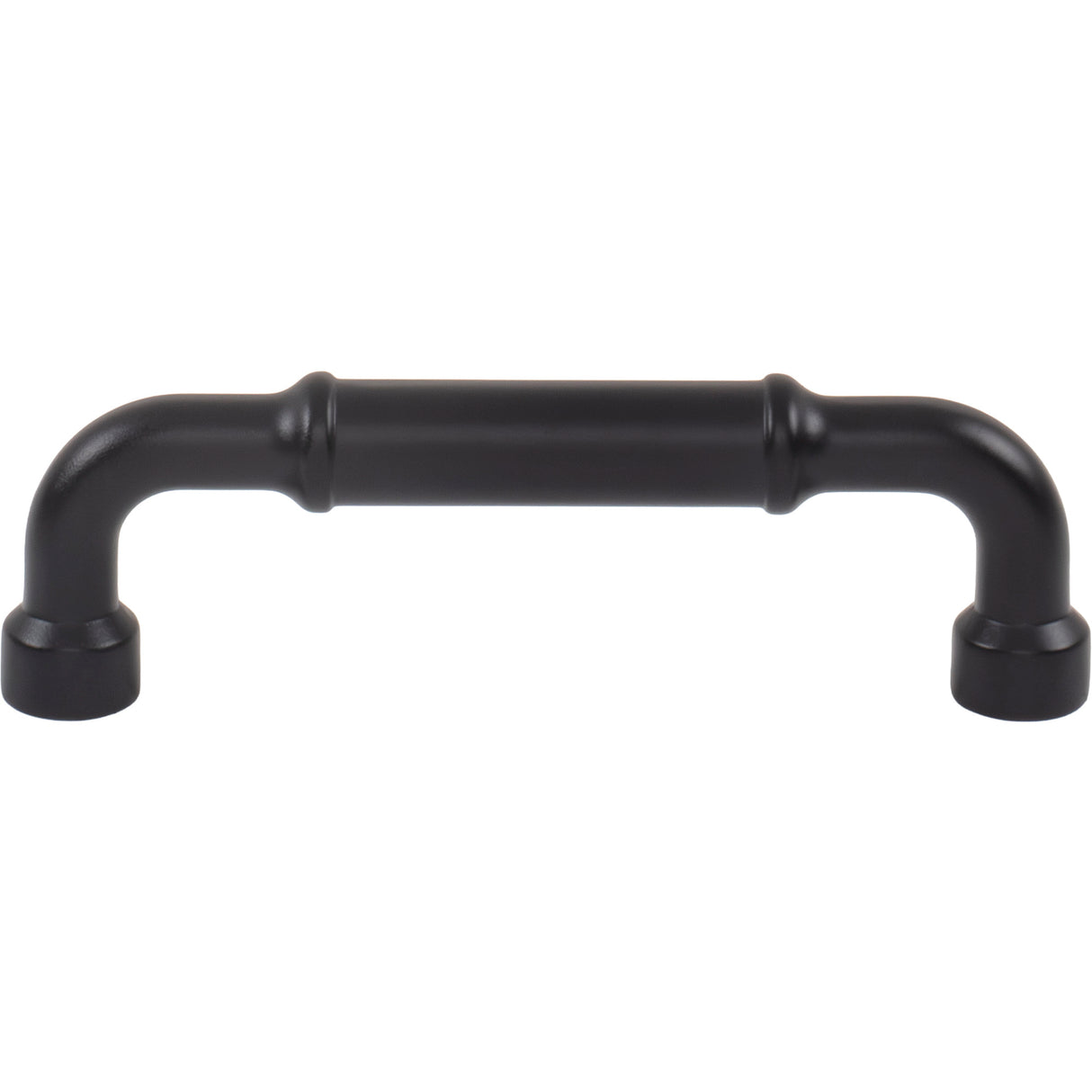 Top Knobs TK3413BLK Lavington 3 3/4" Center to Center Bar Pull Flat Black