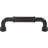 Top Knobs TK3413BLK Lavington 3 3/4" Center to Center Bar Pull Flat Black