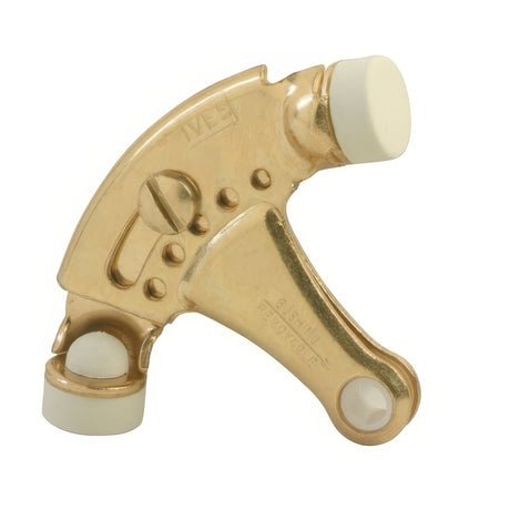 Ives 69F3 bright brass hinge pin door stop