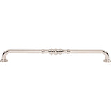 Top Knobs TK3436PN Bayridge 12" Center to Center Bar Pull Polished Nickel
