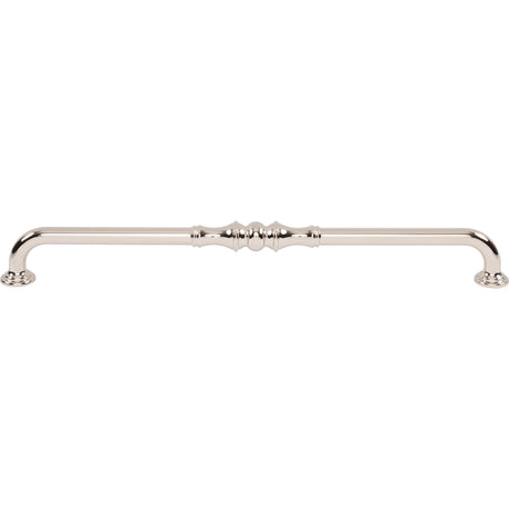 Top Knobs TK3436PN Bayridge 12" Center to Center Bar Pull Polished Nickel