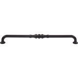 Top Knobs TK3436BLK Bayridge 12" Center to Center Bar Pull Flat Black