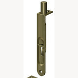 Deltana 6FBR5 antique brass flush bolt