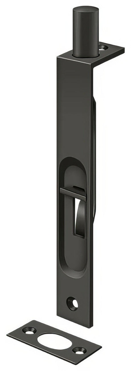 Deltana 6FBS10B oil rubbed bronze flush bolt