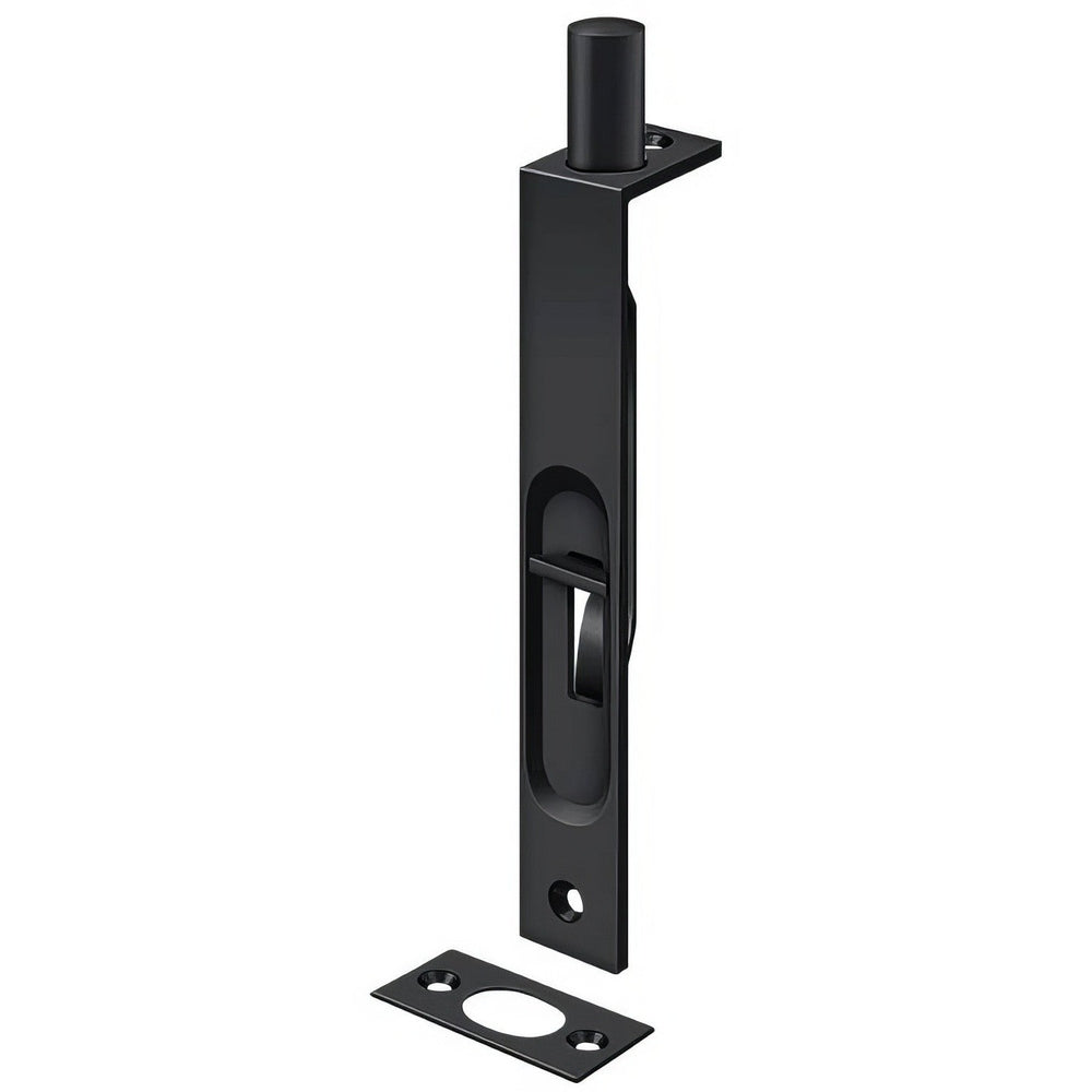 Deltana 6FBS19 black flush bolt