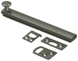 Deltana 6SBCS15A antique nickel surface bolt