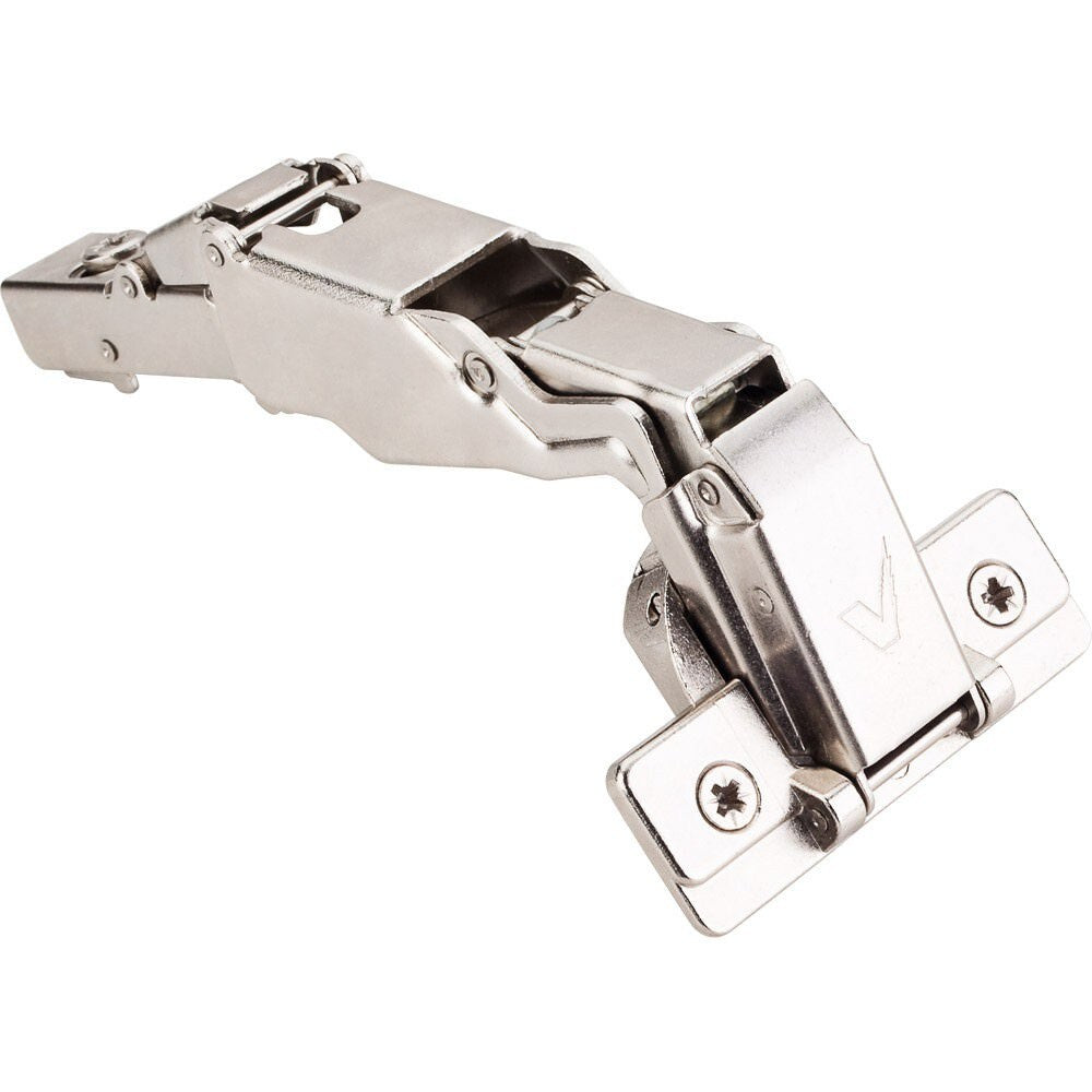 Hardware Resources 700.0M73.05 polished nickel crank cam adjustable heavy duty soft close hinge