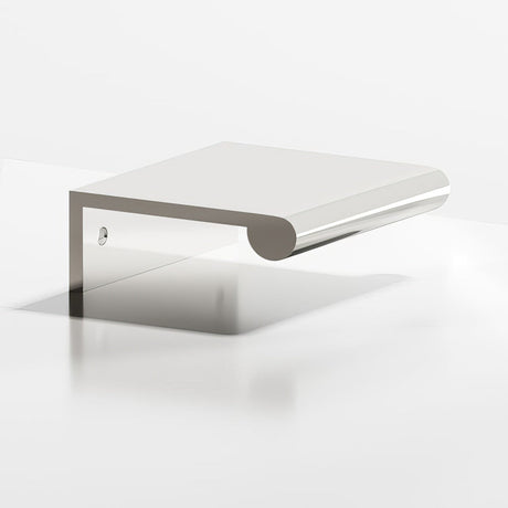 Colonial Bronze 700314 edge pull in satin stainless, additional view