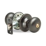 Yale 700H10BP oil rubbed bronze keyed entry door knob