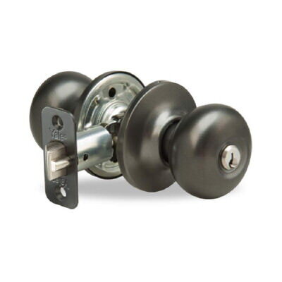 Yale 700H15 satin nickel keyed entry door knob