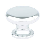Berenson 7012-126-C polished chrome round cabinet knob