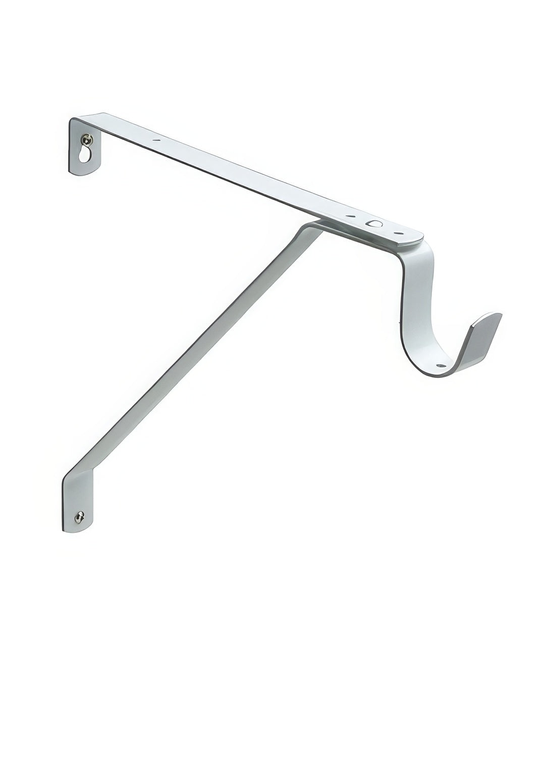 Better Home Products 702W white powder coated steel closet rod bracket