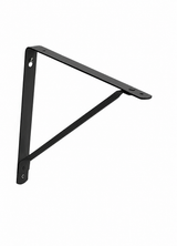 Better Home Products 704BLK black steel shelf support bracket