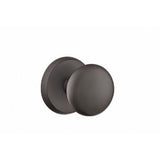 Emtek 7056WCFB flat black bronze dummy door knob