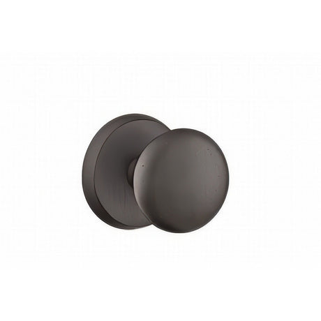 Emtek 7056WCFB flat black bronze dummy door knob
