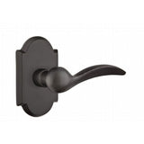 Emtek 7058DFB flat black bronze dummy door lever