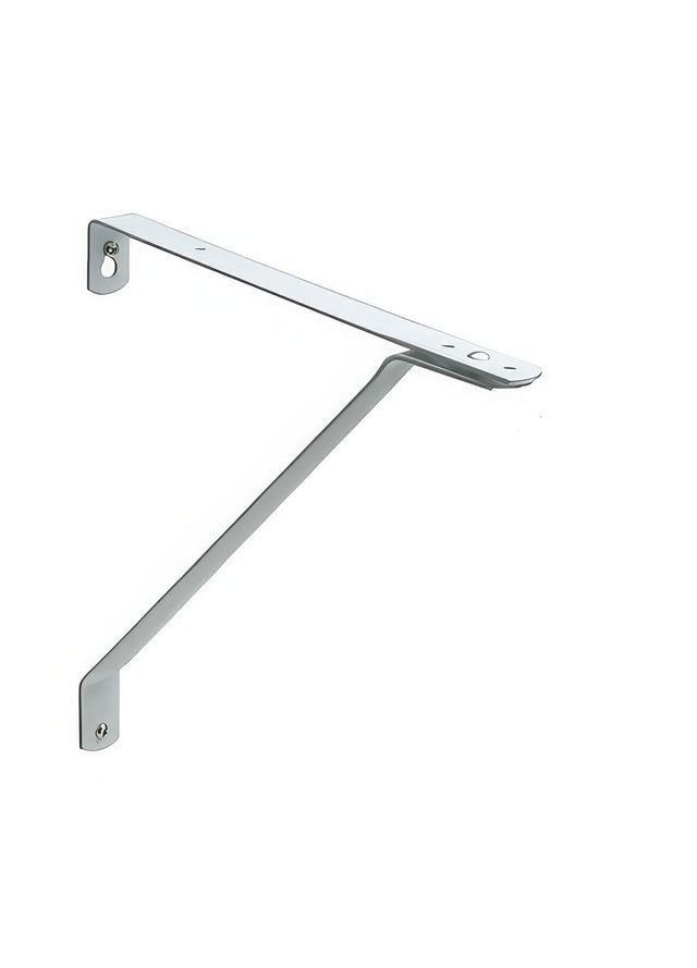Better Home Products 706W white powder coated steel shelf support bracket