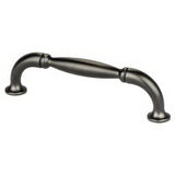 Berenson 7082-1BT-P brushed tin cabinet handle pull