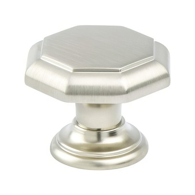 Berenson 7087-1BPN-P brushed nickel cabinet knob