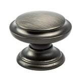 Berenson 7094-1BT-P brushed tin mushroom cabinet knob